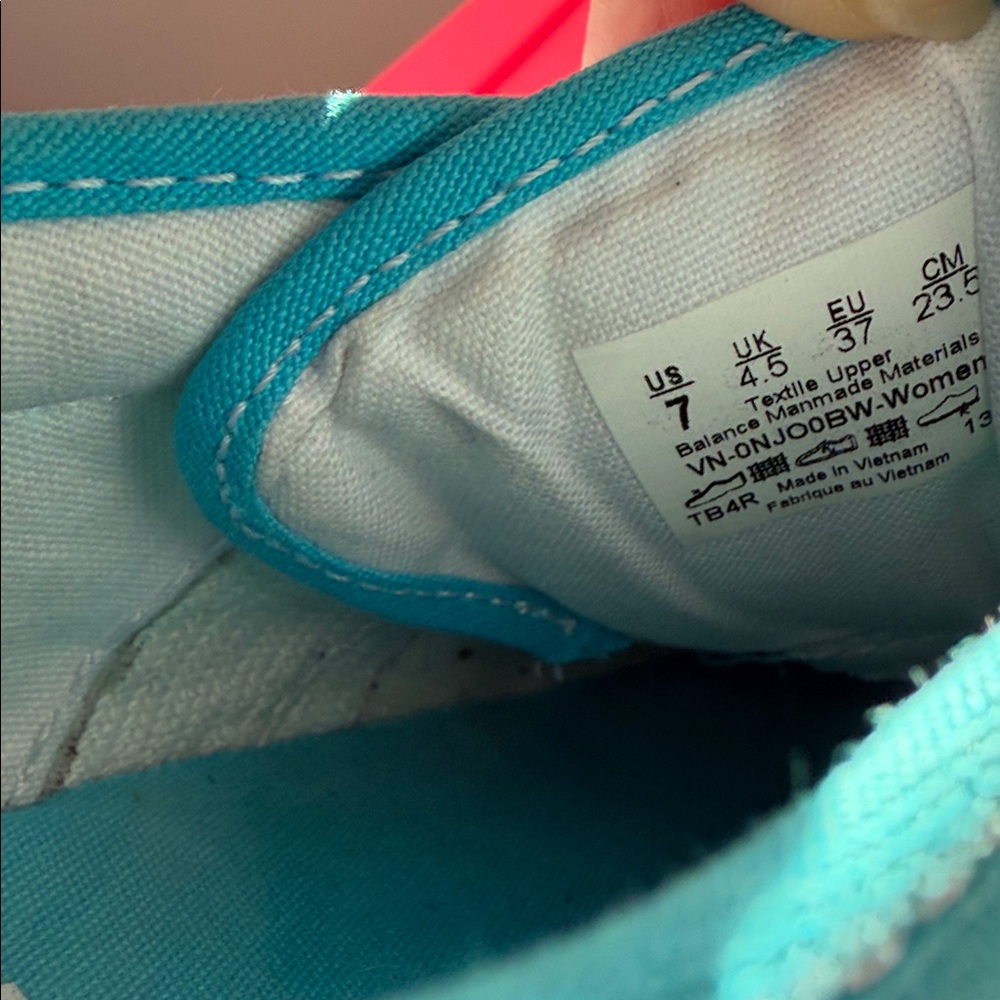 Vans Bright Blue Sneakers - Picture 7 of 7